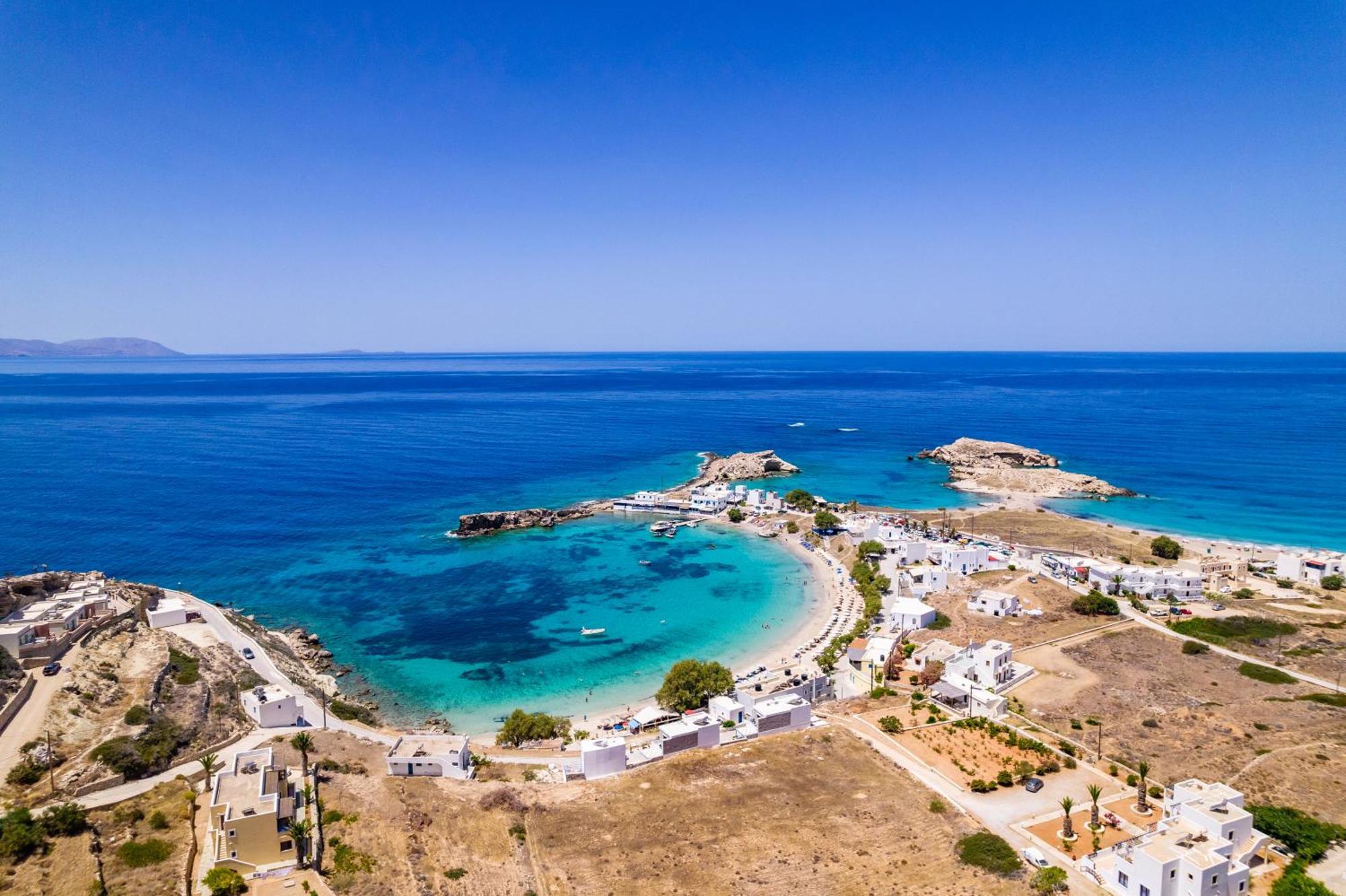 Sun Week Bay Hotel Lefkos  Buitenkant foto